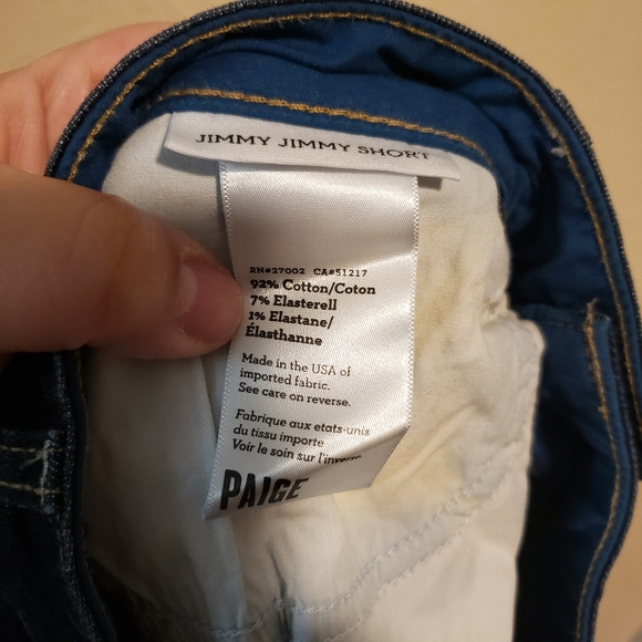 Paige Jimmy Jimmy Shorts Size 27 - Picture 3 of 6